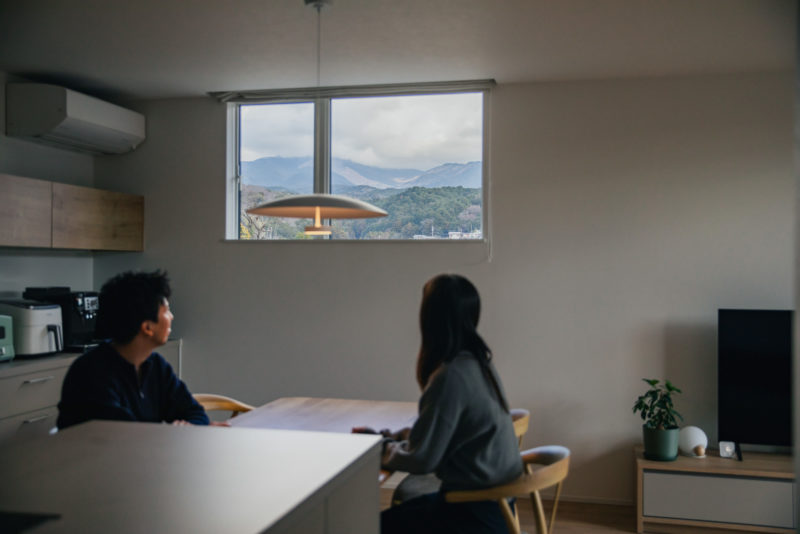 景色を望む暮らし