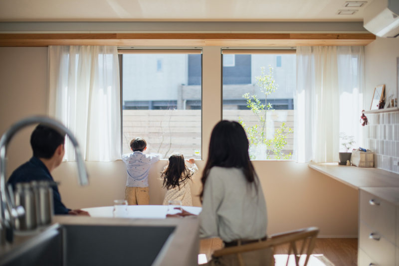 自然を感じる、家族と過ごす穏やかな暮らし