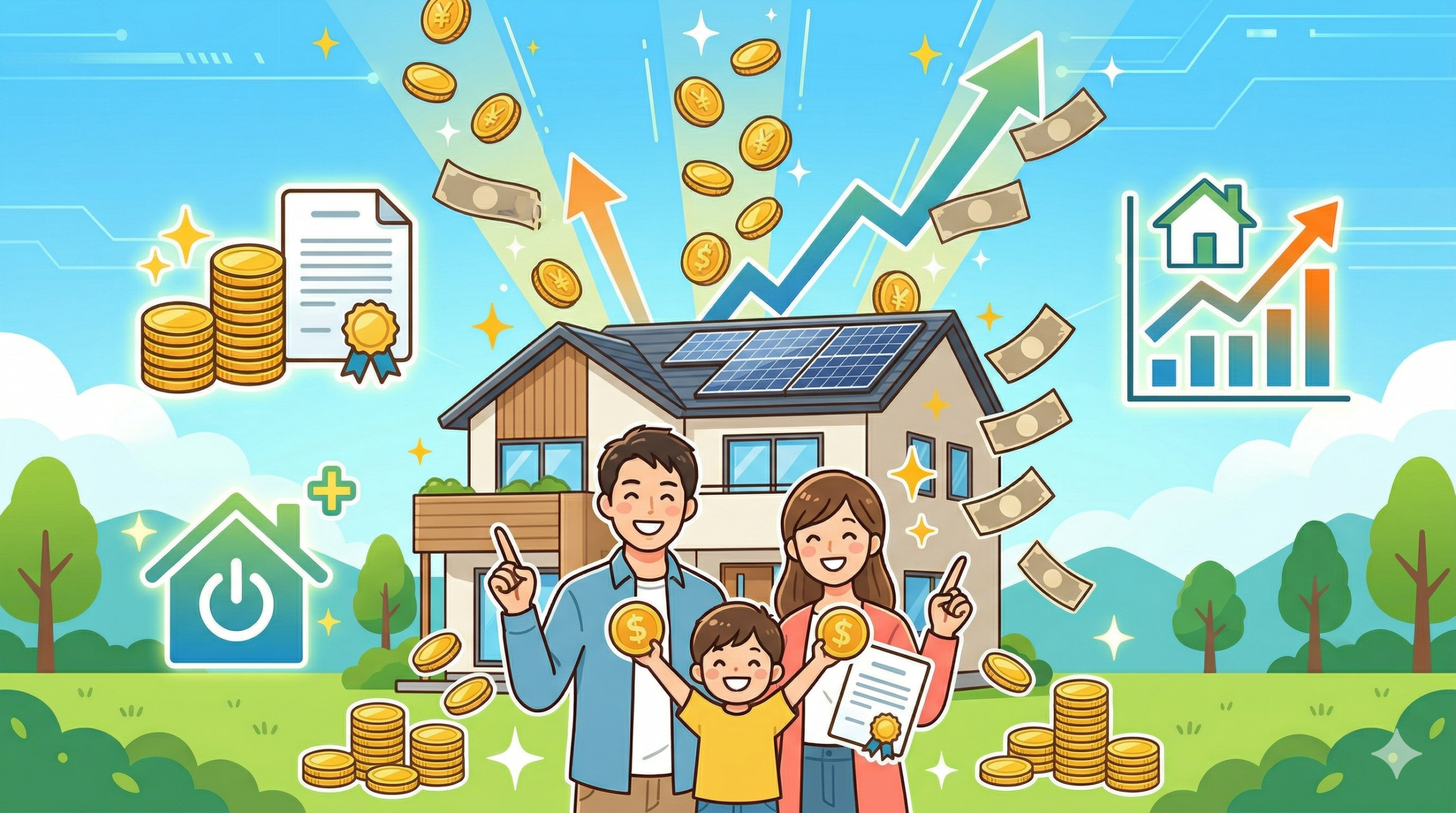 【2026年最新版】新築注文住宅で使える補助金・減税制度まとめ！